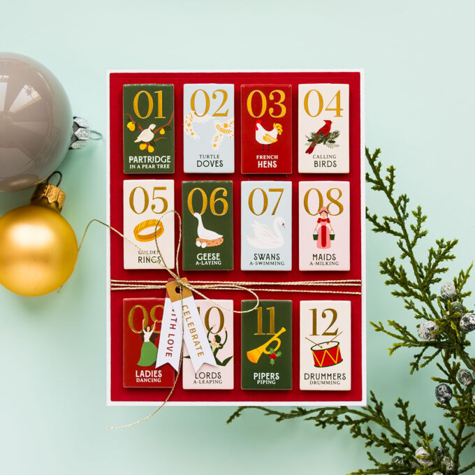 Unboxing Spellbinders Merry Moments Christmas Card Kit + 10 Cards | Video