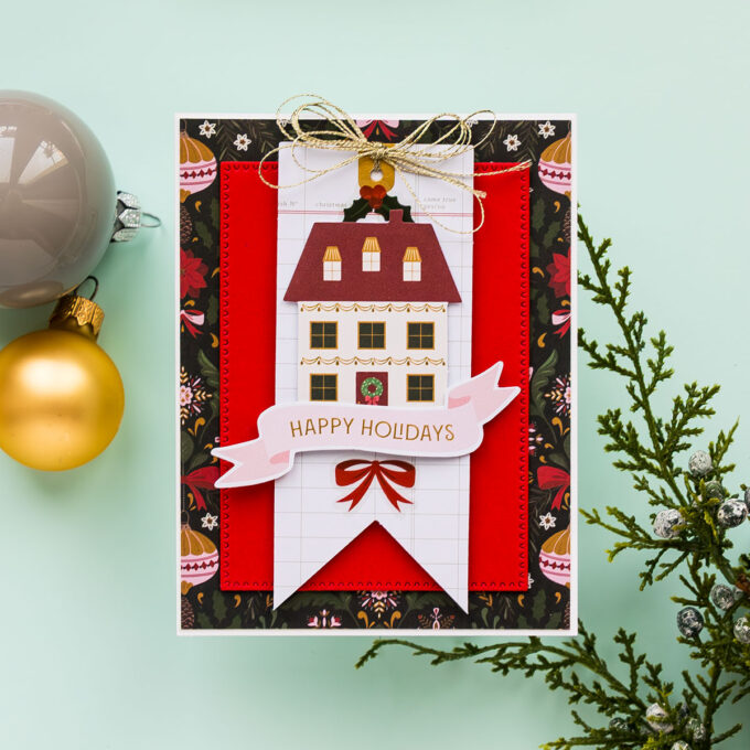 Unboxing Spellbinders Merry Moments Christmas Card Kit + 10 Cards | Video