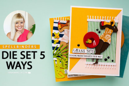 Can You Make 5 Different Cards With One Die Set? Video