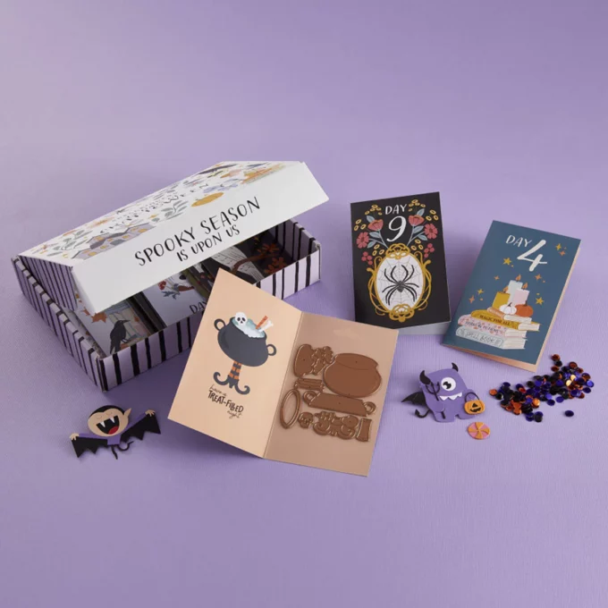 13 Days of Crafty Halloween: A New Spellbinders Surprise Box! Video