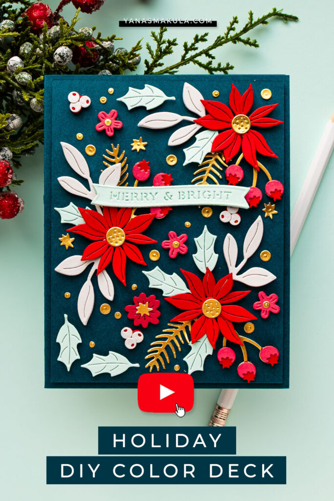 Spellbinders | Holiday DIY Color Deck Inspiration. Video