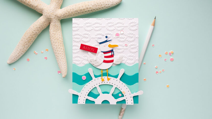 Spellbinders | June-July Club-a-Long. June Stitching Die of the Month. Video