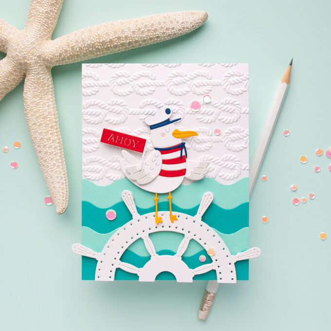 Spellbinders | June-July Club-a-Long. June Stitching Die of the Month. Video