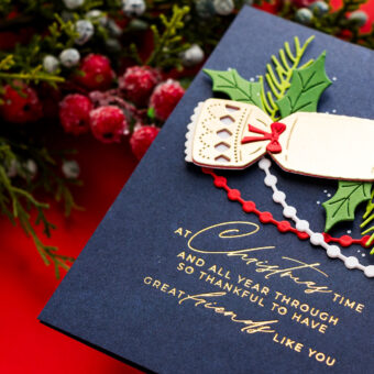 How To Use Christmas Cracker Die from the City Holiday Collection | Video