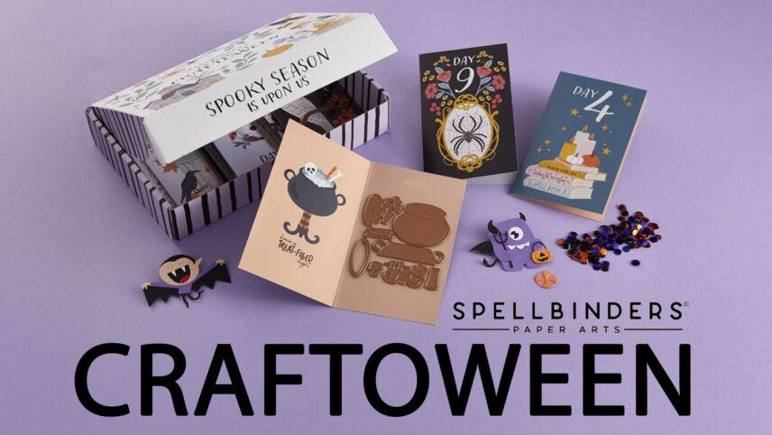13 Days of Crafty Halloween: A New Spellbinders Surprise Box! Video