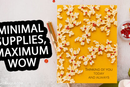 Simon Says Stamp | Minimal Supplies, Maximum Wow! Video