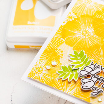 Simon Says Stamp | Monochromatic Floral Backgrounds — A Fresh Twist on a Favorite Technique