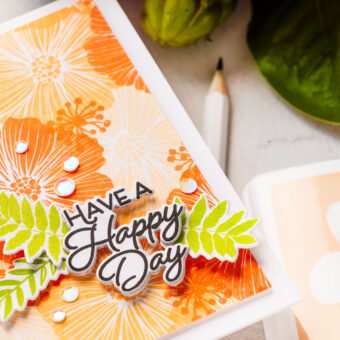 Simon Says Stamp | Monochromatic Floral Backgrounds — A Fresh Twist on a Favorite Technique