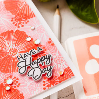 Simon Says Stamp | Monochromatic Floral Backgrounds — A Fresh Twist on a Favorite Technique