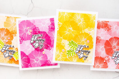 Simon Says Stamp | Monochromatic Floral Backgrounds — A Fresh Twist on a Favorite Technique