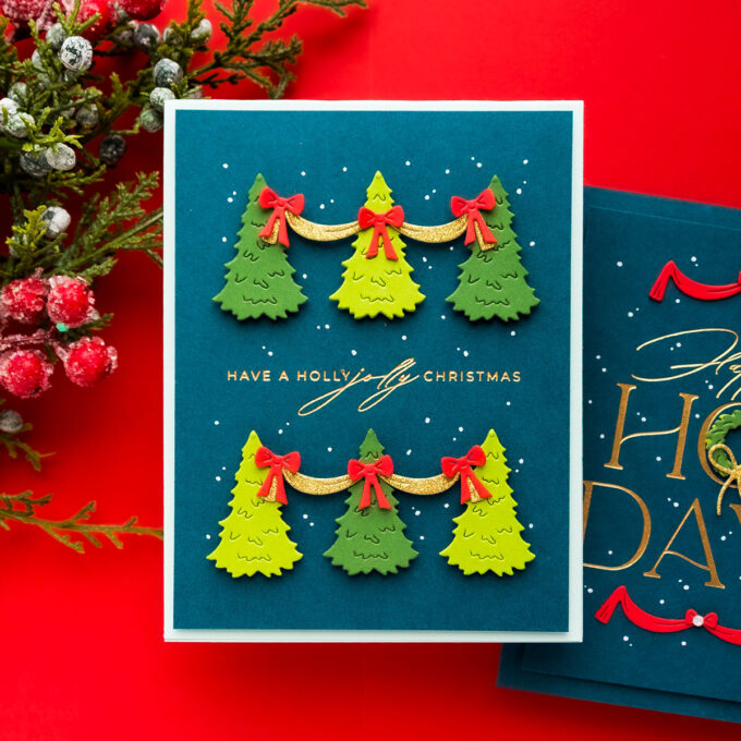 How To Use Christmas Cheer Sentiments BetterPress Plates & Dies in the City Holiday Collection | Video