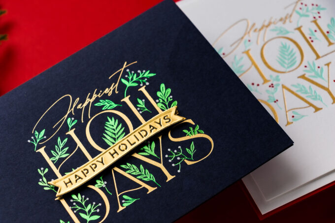 How To Use Happiest Holidays BetterPress Registration Set from the City Holiday Collection | Video