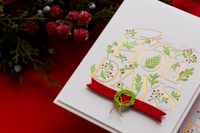 How To Use Happiest Holidays BetterPress Registration Set from the City Holiday Collection | Video