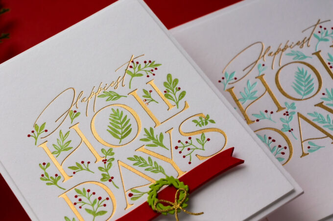 How To Use Happiest Holidays BetterPress Registration Set from the City Holiday Collection | Video