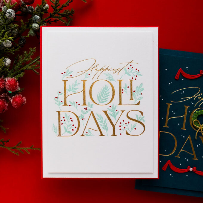 How To Use Happiest Holidays BetterPress Registration Set from the City Holiday Collection | Video