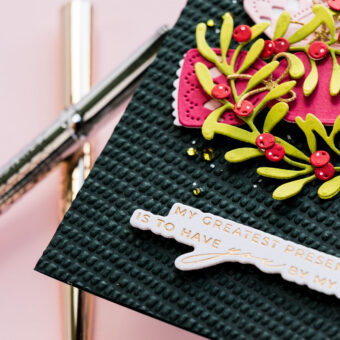 Spellbinders | Texture & Foliage Cards with Suzanne Hue. Video