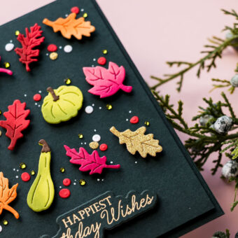 Spellbinders | Texture & Foliage Cards with Suzanne Hue. Video