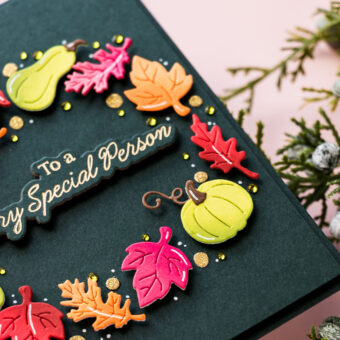 Spellbinders | Texture & Foliage Cards with Suzanne Hue. Video