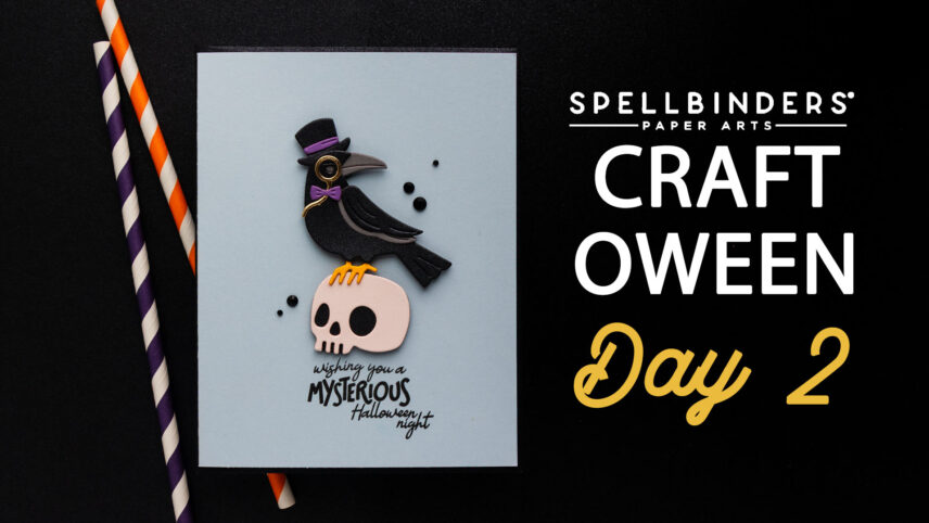 Spellbinders | 13 Days of Craft-o-Ween: Day 2. Video