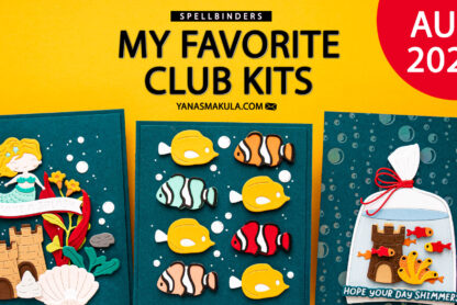 Spellbinders | My Favorite August 2025 Clubs + Color Combo Challenge!