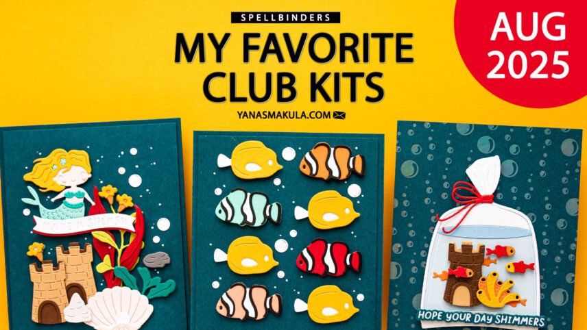 Spellbinders | My Favorite August 2025 Clubs + Color Combo Challenge!