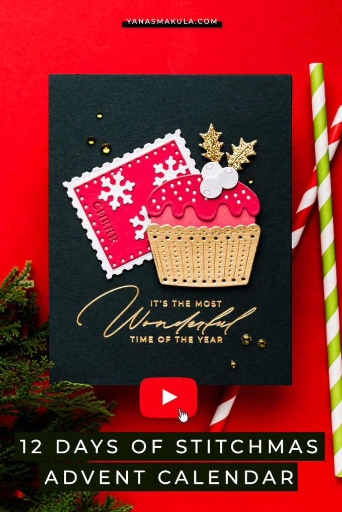 SPOILERS! Spellbinders | 12 Days of Stitch Advent Calendar — Day 9: Cupcake