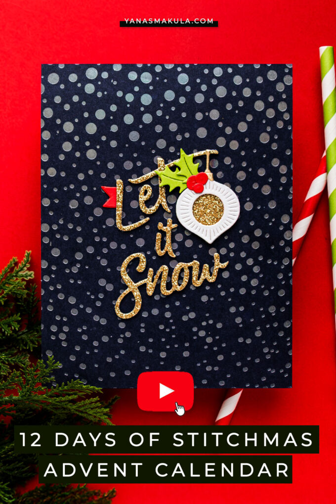 SPOILERS! Spellbinders | 12 Days of Stitchmas Advent Calendar — Day 10: “Let It Snow”