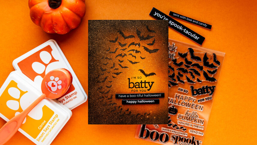 STAMPtember'25 | I'm Batty For You | Short Video