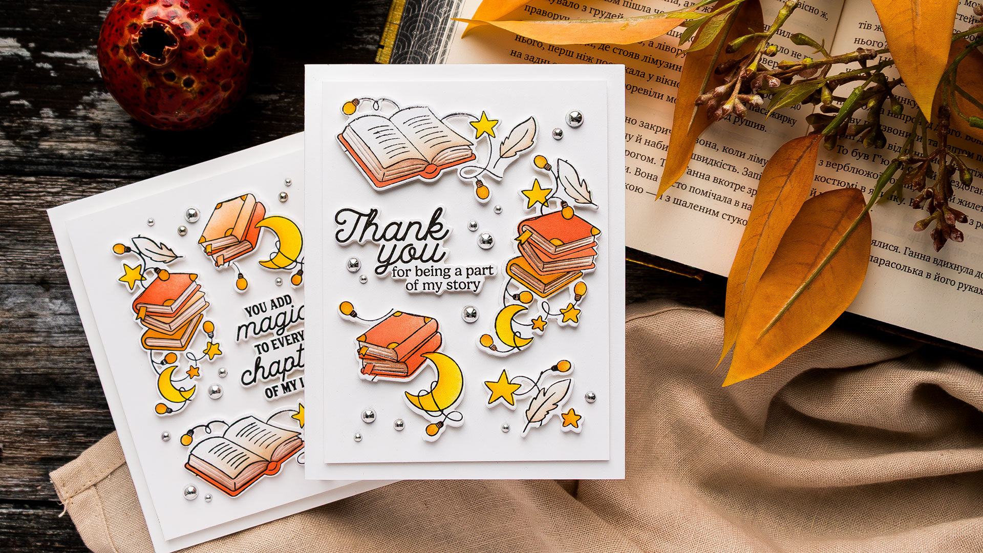 PinkFresh Studio | Cozy Fall Cardmaking with Studio Twilight Tales