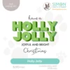 Simon Says Clear Stamps Holly Jolly