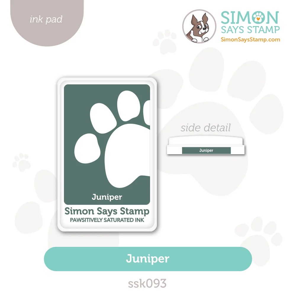 Simon Says Stamp Pawsitively Saturated Ink Pad Juniper