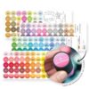 Altenew Small Ink Blending Brush Label Set - All Crisp Dye Ink Colors (4 Sheets)