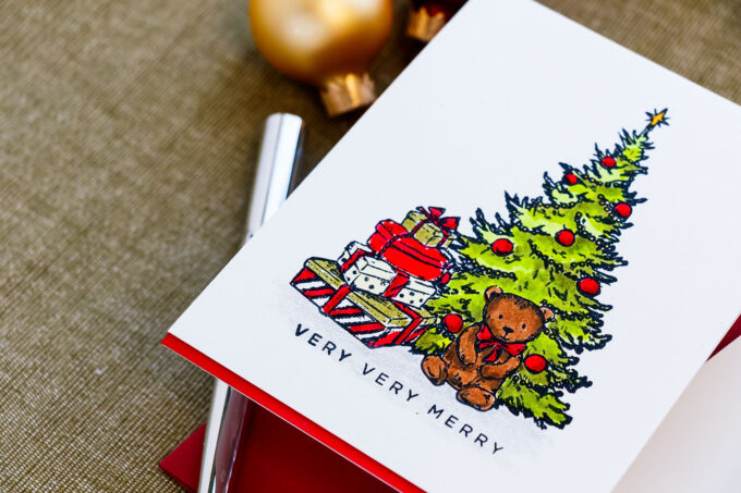 Simon Says Stamp | Easy One-Layer Watercolor Christmas Cards. Video