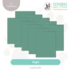 Simon Says Stamp Sage A2 Side Fold Scored Cards 100# 10 Pack Simon Says Stamp Sage A2 Side Fold Scored Cards 100# 10 Pack