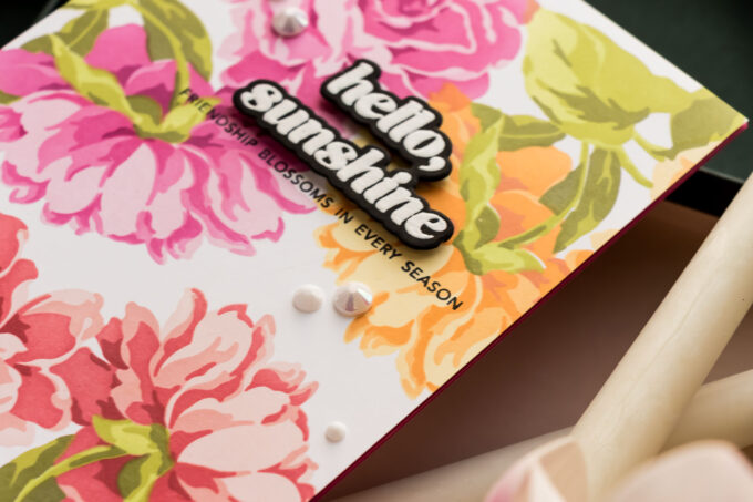 Stamping on a Grand Scale: How to Create Large Floral Backgrounds with Layering Stencils + Special Offer