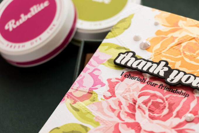 Stamping on a Grand Scale: How to Create Large Floral Backgrounds with Layering Stencils + Special Offer