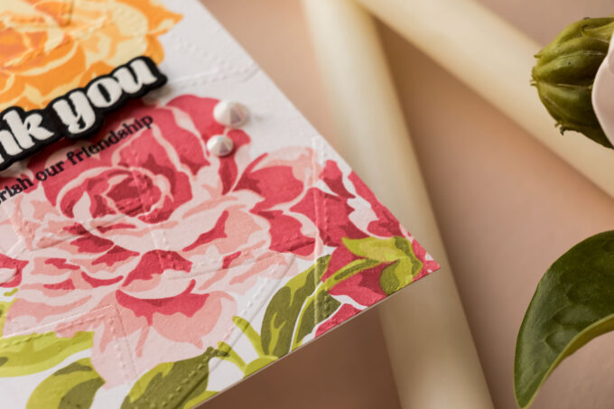 Stamping on a Grand Scale: How to Create Large Floral Backgrounds with Layering Stencils + Special Offer