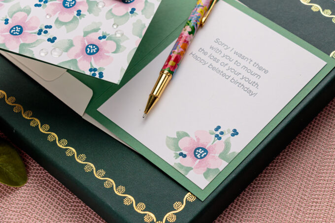 Simon Says Stamp | How to Turn Holiday Floral Stamps into Elegant Everyday Cards. Video