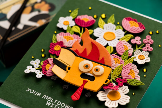 Spellbinders Dumpster Fire Cards. Video