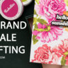 Stamping on a Grand Scale: How to Create Large Floral Backgrounds with Layering Stencils + Special Offer