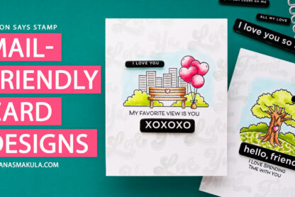 Simon Says Stamp | Mail-Friendly Card Designs. Video