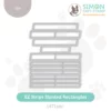 Simon Says Stamp EZ Strips Slanted Rectangles Wafer Dies