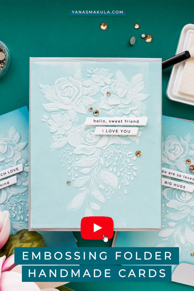Simon Says Stamp | Embossing Folder Cards. Video