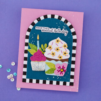 Birthday Cards Made Easy | Spellbinders Just Add Cake Kit. Video