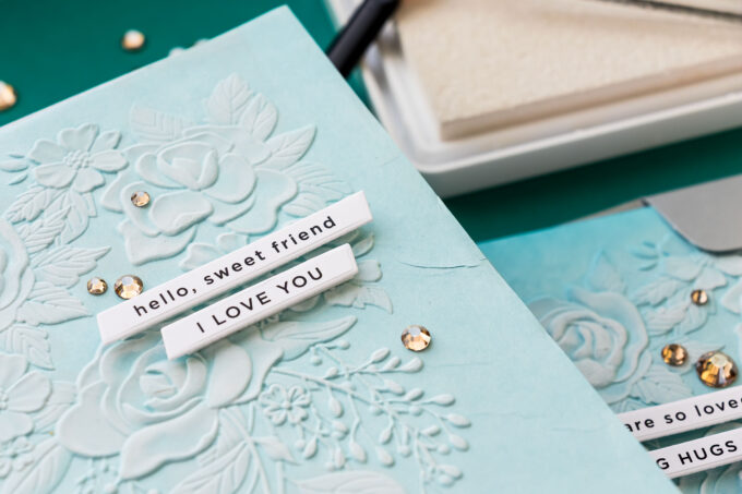 Simon Says Stamp | Embossing Folder Cards. Video