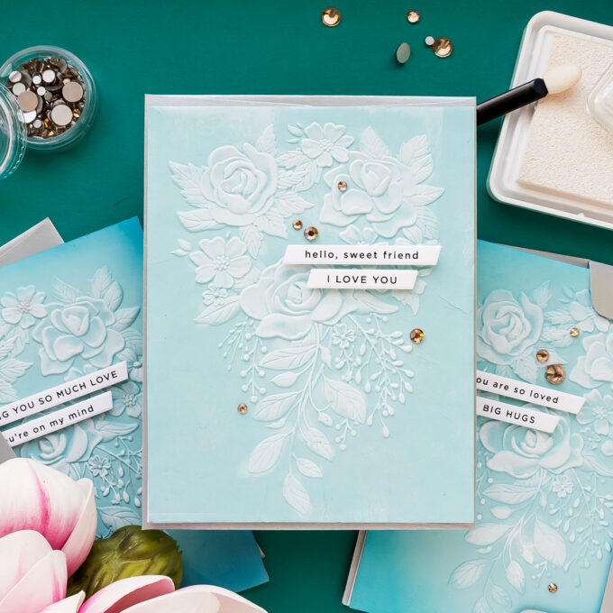 Simon Says Stamp | Embossing Folder Cards. Video