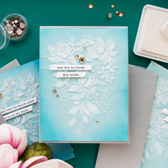 Simon Says Stamp | Embossing Folder Cards. Video