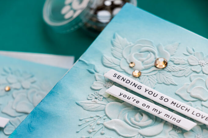 Simon Says Stamp | Embossing Folder Cards. Video