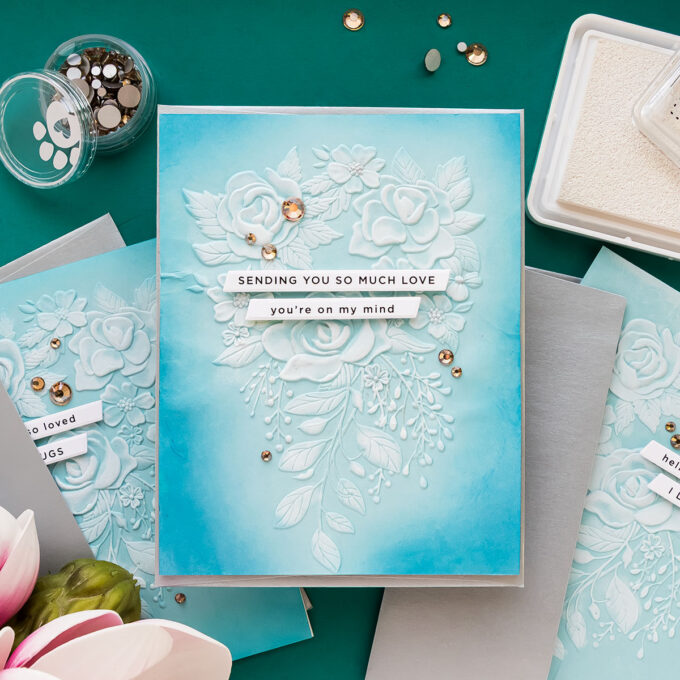 Simon Says Stamp | Embossing Folder Cards. Video