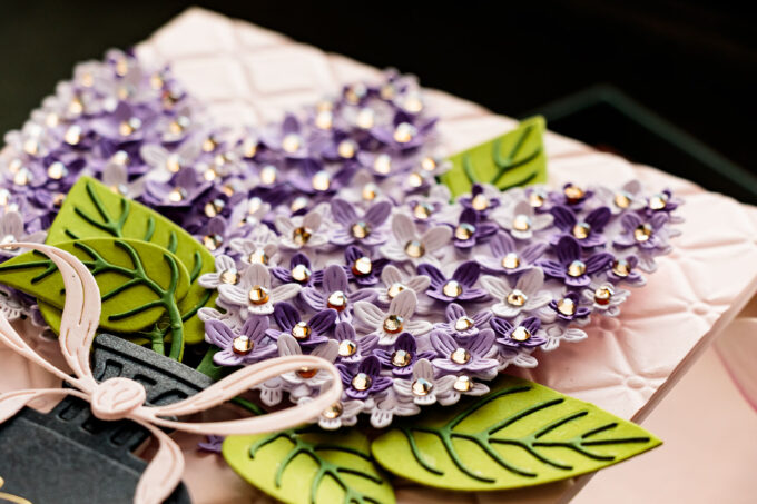 Layered Lilac Birthday Card for a Special Milestone. Video